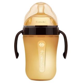 Bình Sữa Kamidi Chất Liệu Silicon Nâu Dung Tích 250ml