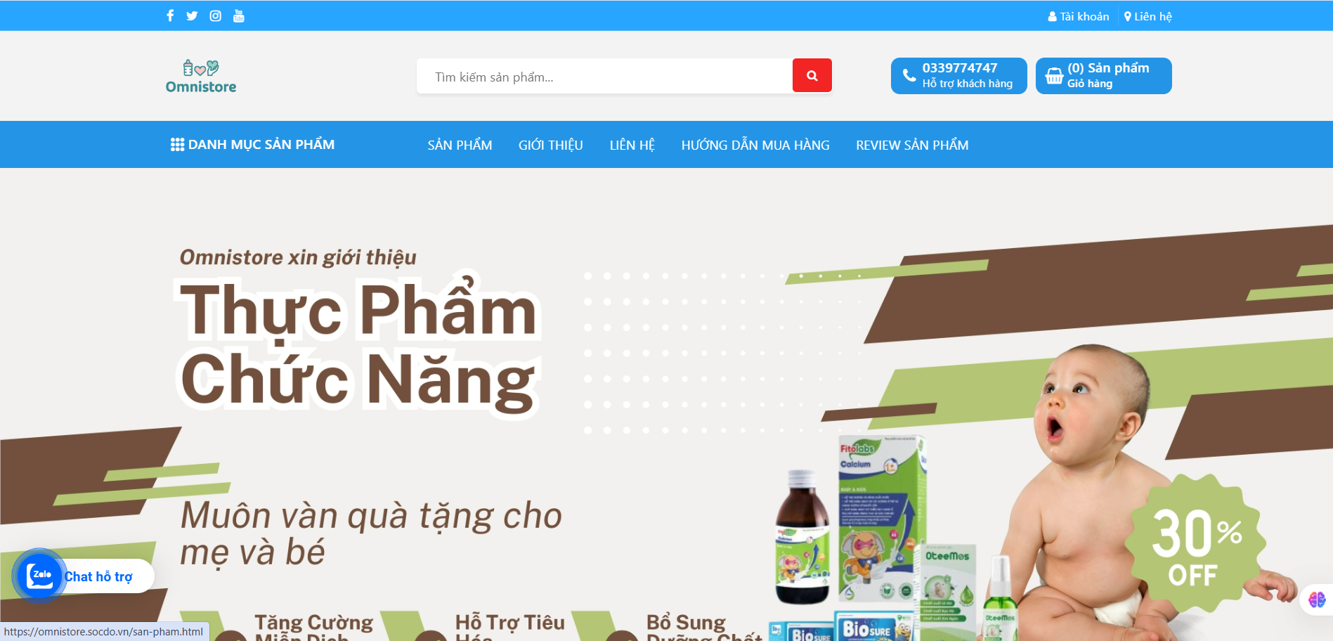 Hướng dẫn mua hàng bước 1