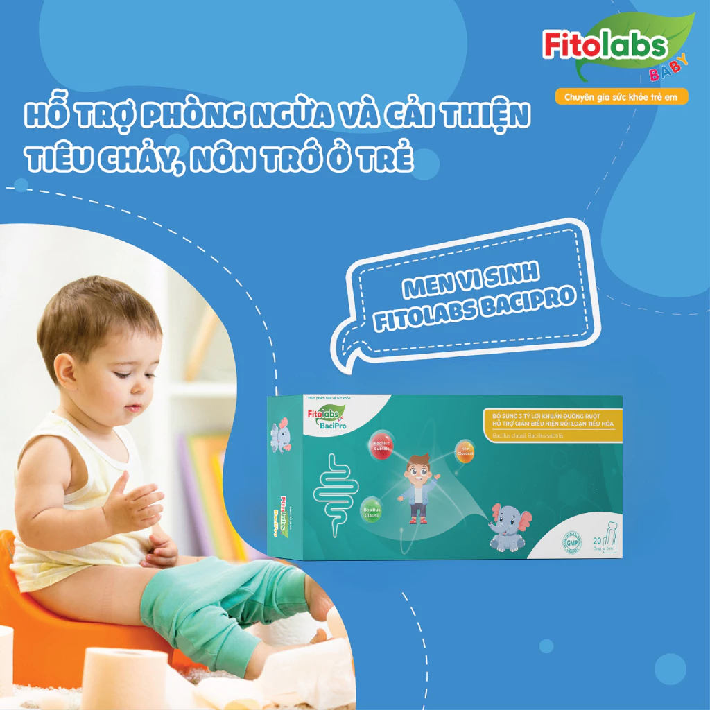 Fitolabs BaciPro bí quyết giúp đường ruột khoẻ mạnh