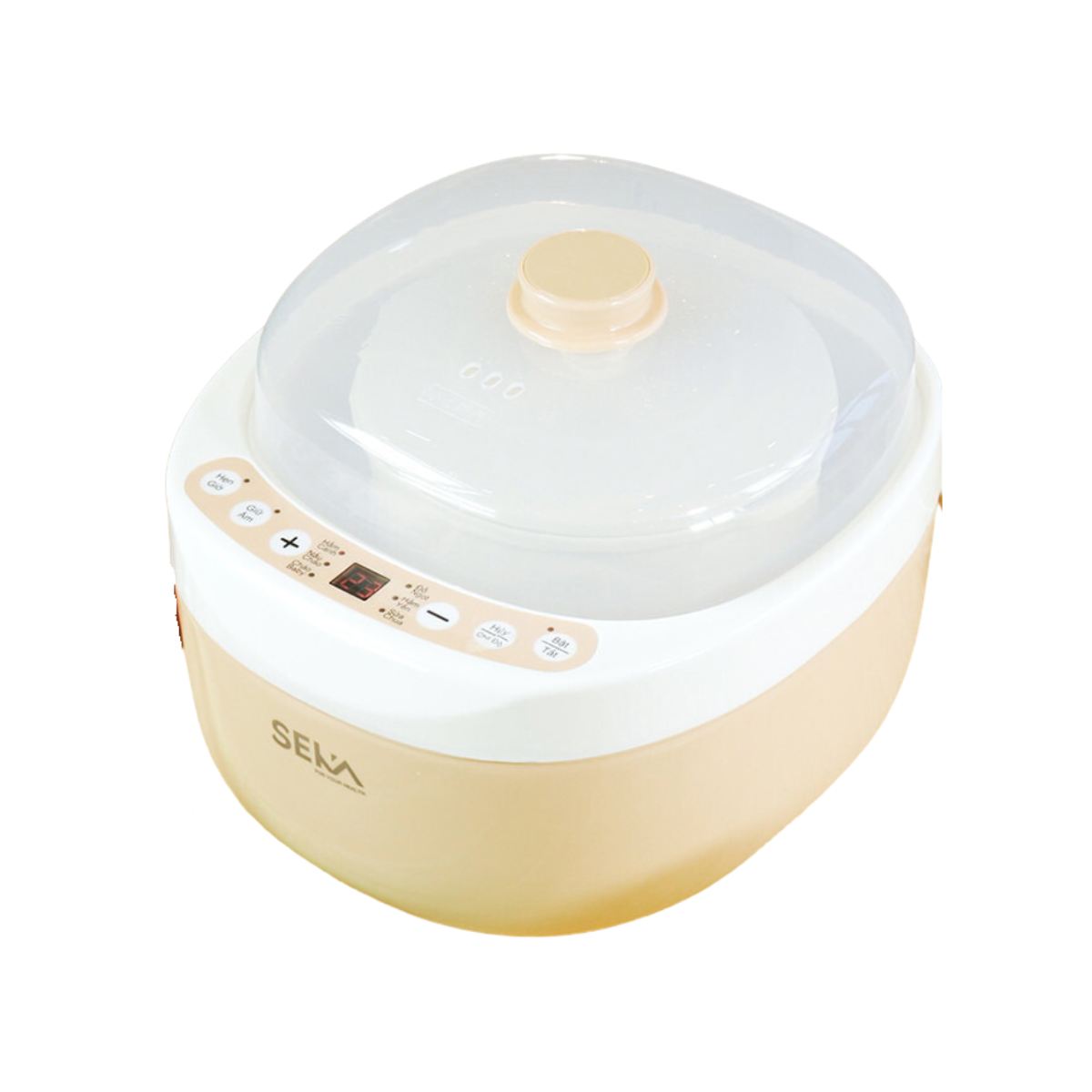 Nồi Hầm Cháo Chậm Cho Bé Seka GT69 Đa Năng, dung tích 1L, Hấp Cách Thủy Dung Tích 2L - Bảo Hành 12 Tháng