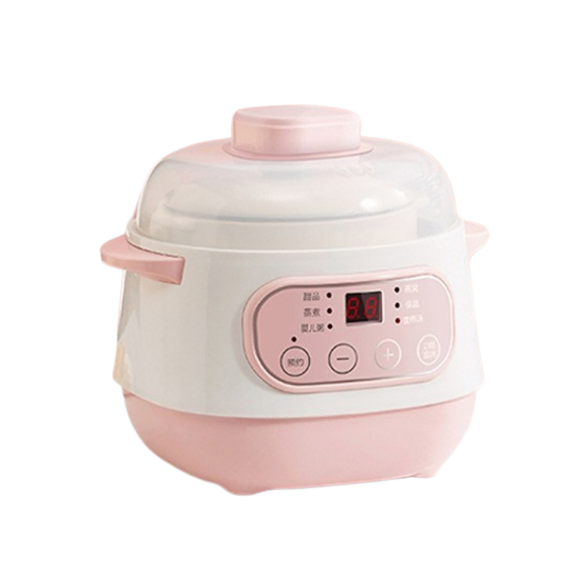 Nồi nấu cháo chậm cho bé ăn dặm Seka GT68 dung tích 1L hầm cháo, kho cá chậm, hầm cách thủy