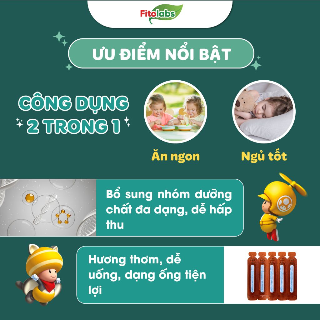 Ưu điểm của Siro Jolli Baby Gold